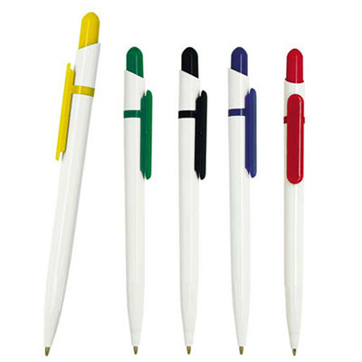 Código BP 3157 CLASS Bolígrafo de plástico con clip de color. Material: Plástico Medidas del producto Alto: 14.5 cm. Ancho: 1.0 cm.