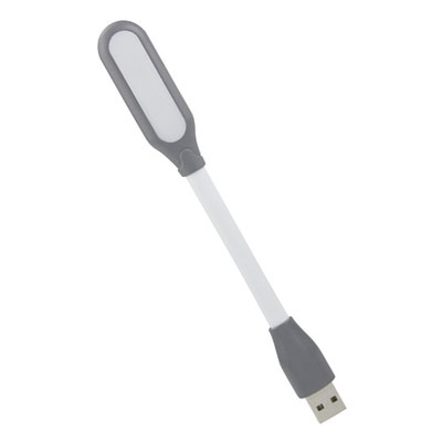 Código LAP 009 -LáMPARA LUX-  Lámpara USB para laptop. No requiere baterías. Material: Plástico.  Tamaño: 2 x 17 cm .