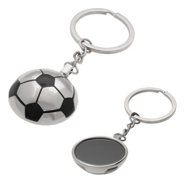 Código MK 032 ARSENAL Llavero metálico de balón de soccer. Material: Metal. Medidas del producto Alto: 9.2 cm. Ancho: 3.1 cm.