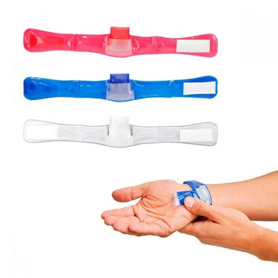 Código SLD 061 PULSERA CON GEL ANTIBACTERIAL NIMES   - Material: Plástico Tamaño:   23.2 x 3 cm