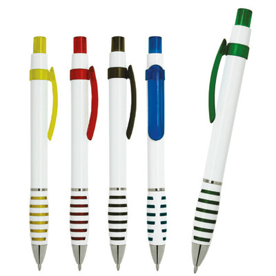Código BP 30128 ARENAL Bolígrafo de plástico con clip de color traslúcido. Material: Plástico. Medidas del producto Alto: 14.0 cm. Ancho: 1.0 cm.