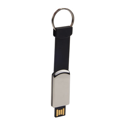 Código  USB 121 N   8 GB USB BOULIA (Incluye caja individual.)  Material: Hule / Metal   Medida 2 x 10 cm