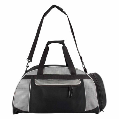 Código SIN 300 MALETA BLOMSBURY (Bolsa principal, frontal y lateral. Incluye asa para colgar en hombros.) Material:  Poliéster   Tamaño:   57 x 33 x 27 cm