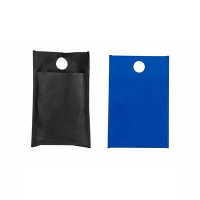 CÓDIGO SIN 078 Bolsa para basura portátil. Material Non Woven.  Medida 18 x 28 cm