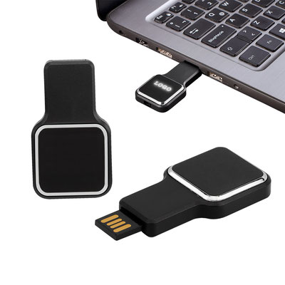 Código USB 139   USB MODRIC  16  GB  USB con luz que enciende logo al grabar. Incluye caja individual.    Material:  Plástico  Tamaño:     3 x 5.1 cm
