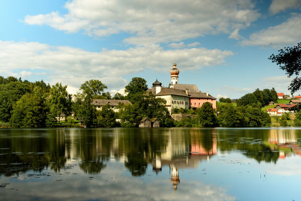 Höglwörther See unterhalb vom Gasthof Mayerhofen 