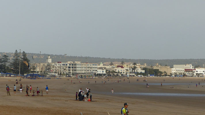 Une partie des nombreuses plages d'Essaouira