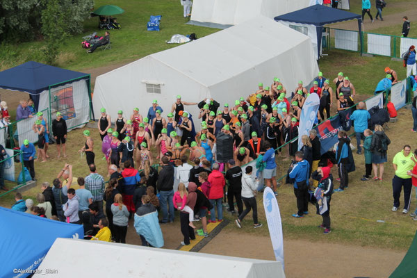 Vorstartbereich für die 2,5km