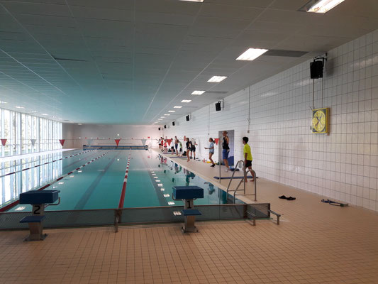 Vor jedem Training wurde eine Athletikeinheit absolviert