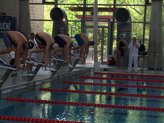 Finn im 50m Freistil Finale