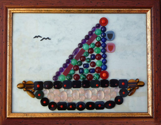 ARTWORK made with semi-precious stones