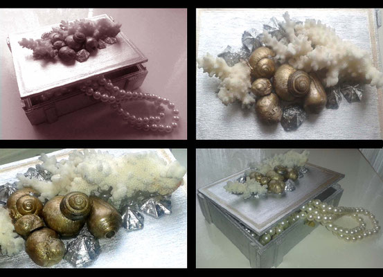 Hand-made MARITIME JEWELLERY BOX