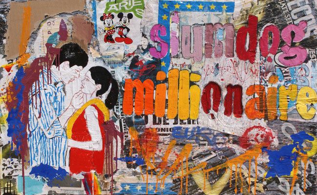 Slumdog millionaire, 100 x 162 cm, € 6.000