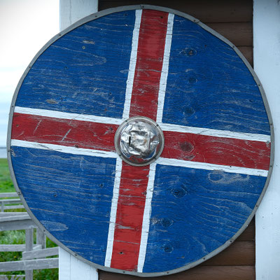 nachempfundenes Vikingerschild