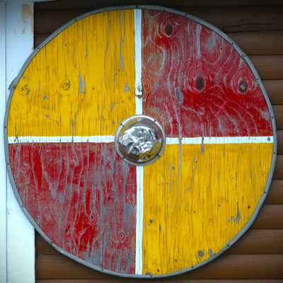 nachempfundenes Vikingerschild