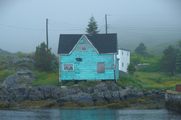 Saltbox House nennen die Newfies diese alten Holzhäuser