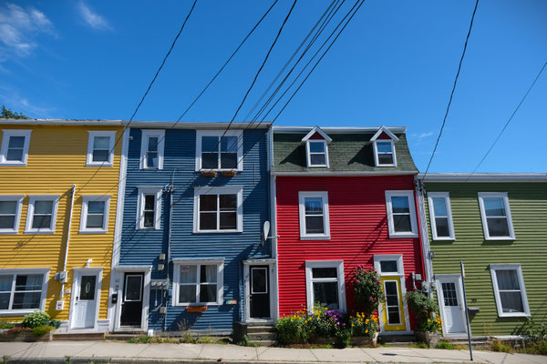 Jelly Bean Houses St. John's