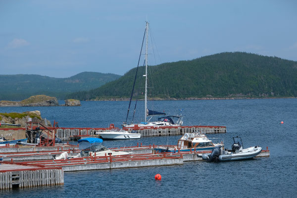 an der Public Wharf in Trinity