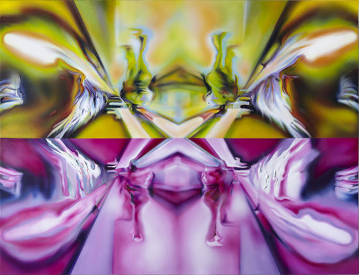 Subte Galaxy 2015, 130cm x 130cm