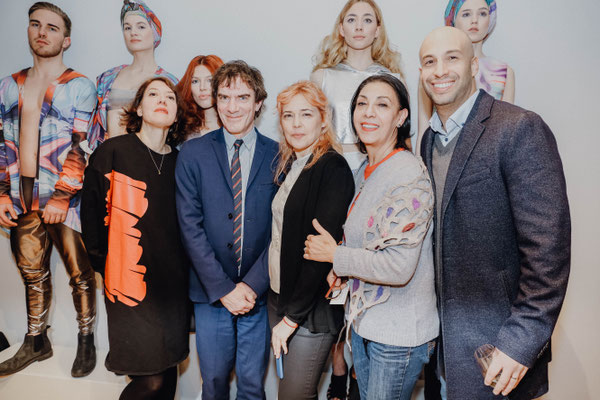 von links nach rechts: Claudine Brignot, Dario Loperfido, Daniela Boo, Ayten Bozbay, Levent Bozbay