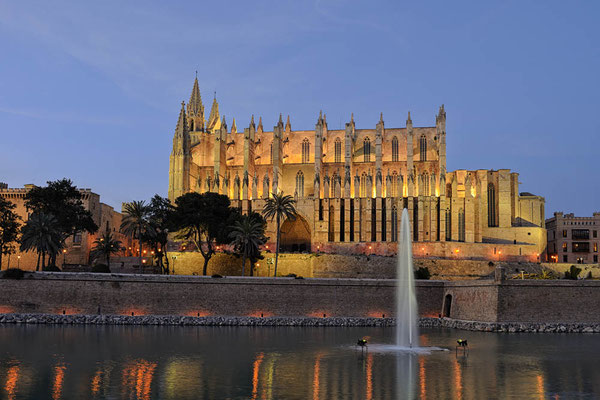 Kathedrale La Seu, Palma de Mallorca, Mallorca, Balearen, Spanien / ch156231