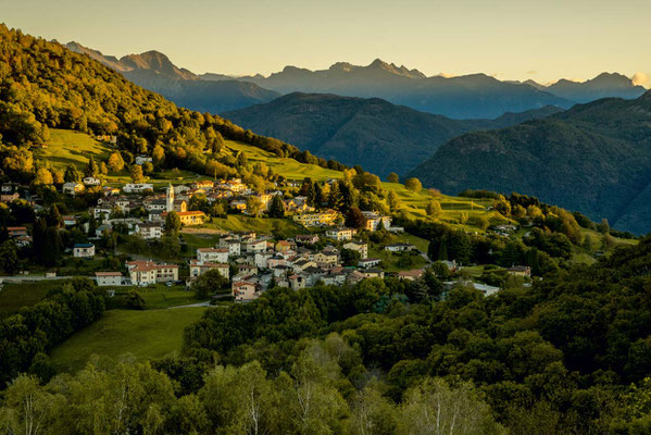 Weitwandern ohne Gepäck im Tessin auf dem Sentiero Lago di Lugano