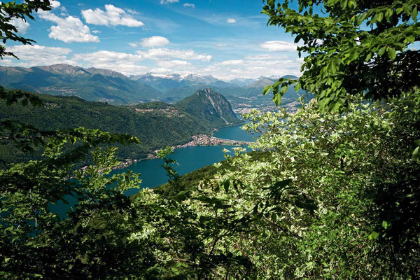 Weitwandern ohne Gepäck im Tessin auf dem Sentiero Lago di Lugano