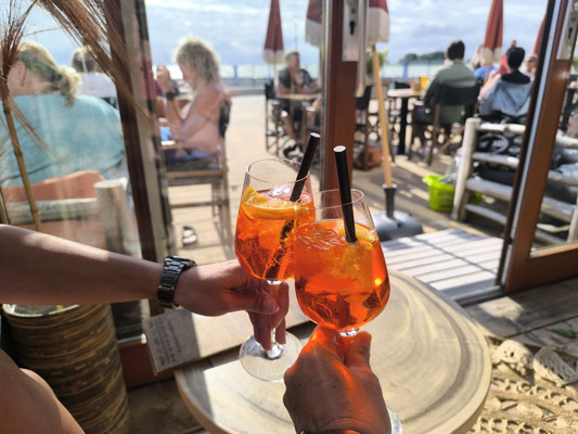 Auszeit genießen in der Strandbar "Thuishaven"