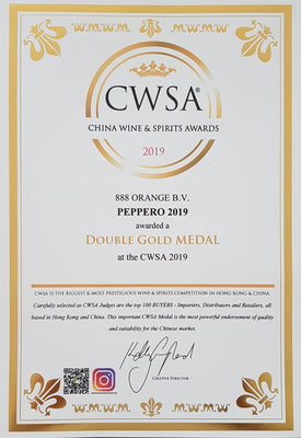 AWARD CWSA 2019
