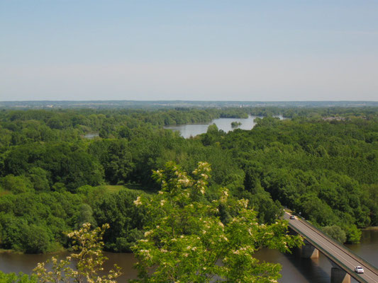 Fernblick auf die Loire