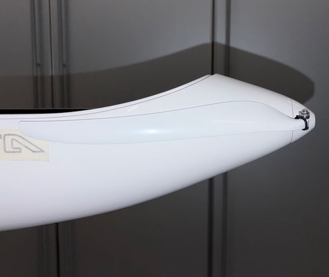 Rumpf, Antrieb mit Spinner und Klapp-Propeller "Montiert"
