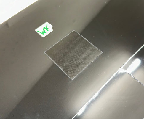 Innentragflächen, Wölbklappen-Servoabdeckung "Erstellt / Montiert"