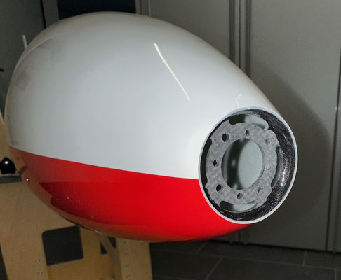 Rumpf, Motorspant 45mm Cfk "Montiert"
