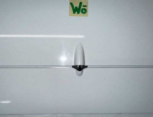 Tragflächen, Wölbklappen-Servo mit Halter und LDS-Anlenkung "Montiert"