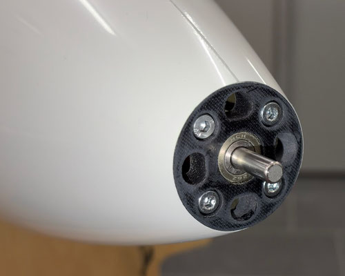Rumpf, Motorspant und Antrieb "Montiert"