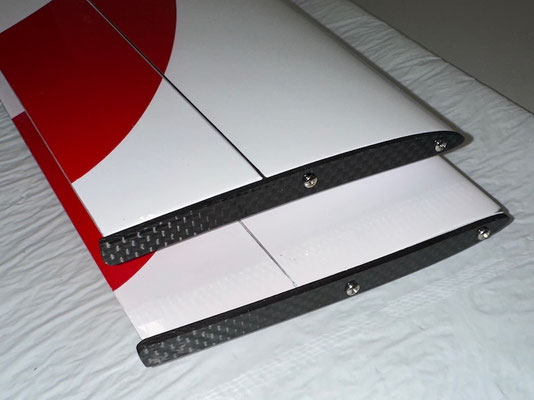 Tragfläche, "Ansicht Winglet-/Schutz Flächenende"