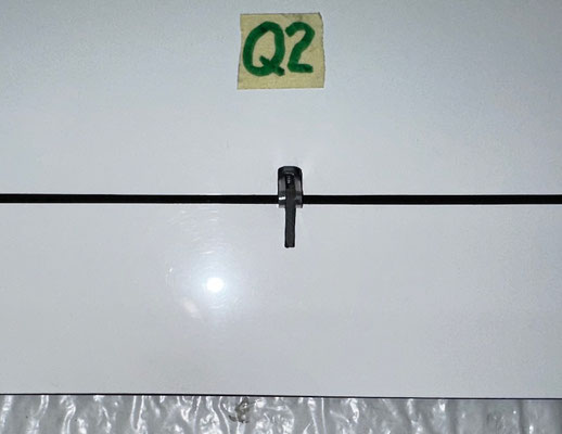 Tragflächen, Querruder-Servo 2 mit LDS-Halter und Anlenkung "Montiert"