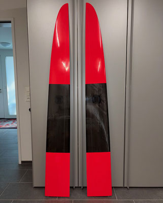 Fertige Tragflächen "Unterseite"