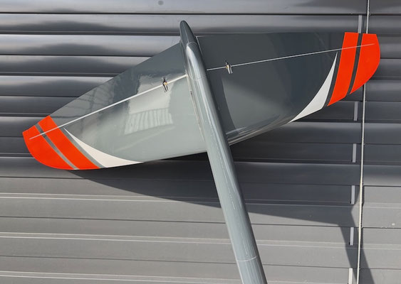 Fertiges Modell "Detail Leitwerk Unterseite"