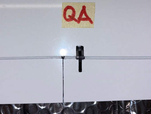 Tragflächen, Aussen Querruder-Servo mit LDS-Pro Halterung und Anlenkung "Montiert"