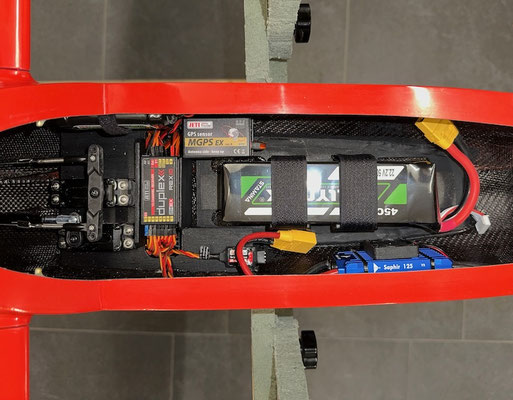 Rumpf, Antriebsakku 6S/5'000mAh/45C "Montiert"