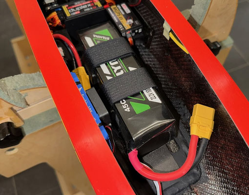 Rumpf, Antriebsakku 6S/5'000mAh/45C "Montiert"