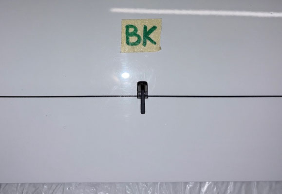 Tragflächen, Bremsklappen-Servo mit Halterung und LDS-Pro Anlenkung "Montiert"