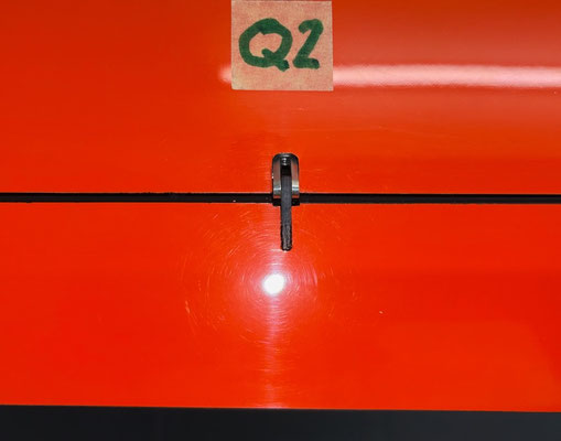 Innere Tragflächen, Querruder 2-Servo mit Rahmen und LDS-Pro Anlenkung "Montiert"