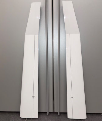 Lange Aeussere Tragflächen, "Fertige Oberseite"