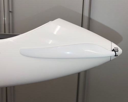 Rumpf, Spinner und Klapp-Propeller "Montiert"
