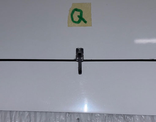 Tragflächen, Querruder-Servo mit LDS-Halterung und Anlenkung "Montiert"