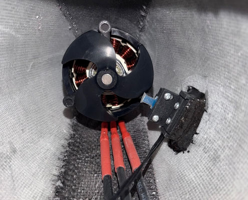 Rumpf, Sensor Propeller-Positionierung "Montiert"