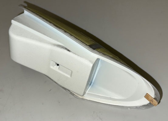 Rumpf, Kabinenhaube mit Befestigung "Erstellt"