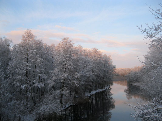 Templiner Kanal Winter 2015.